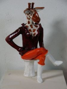 Voir le détail de cette oeuvre: Madame La Girafe